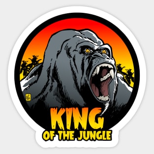 KING OF THE JUNGLE Sticker